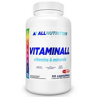 Витамины Комплекс витаминов минералов VitaminALL Vitamins and Minerals Allnutrition - 60caps