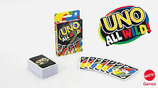 Настільна гра UNO All Wild! (Уно: Усі Шалені, Усі Дикі)!, фото 3