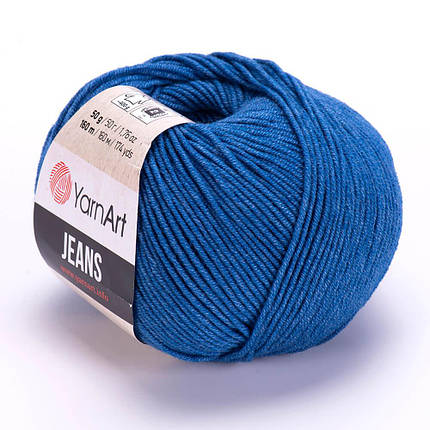Пряжа Джинс, YarnArt Jeans №17 джинсовий, фото 1