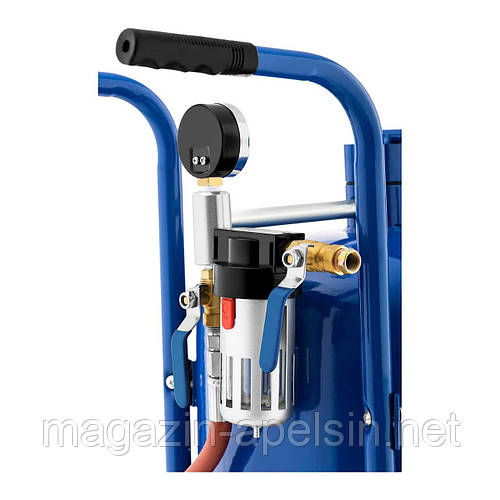 Купить Мобильная пескоструйная установка - 76 л - 9 бар, цена 14425 ...