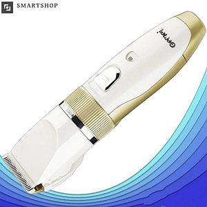 Машинка для стриження Gemei GM-6001 Біла, Бездротова акумуляторна машинка, тример, бритва