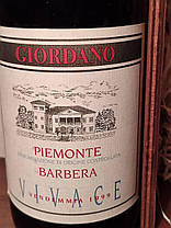 Вино 1999 року Barbera Giordano Італія, фото 2