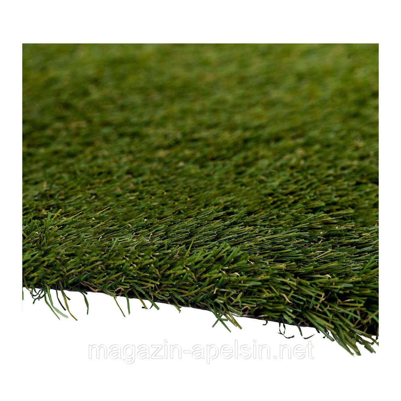 Штучна трава - 504 x 100 см - Висота: 30 мм - Частота стібків: 20/10 см - Стійкий до ультрафіолету