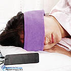 Пов'язка на голову (для сну) з вбудованим динаміком Silenta Music, бузковий колір., фото 8