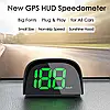 Автомобільний цифровий універсальний GPS-спідометр HUD M60 живлення від USB 5V, фото 3