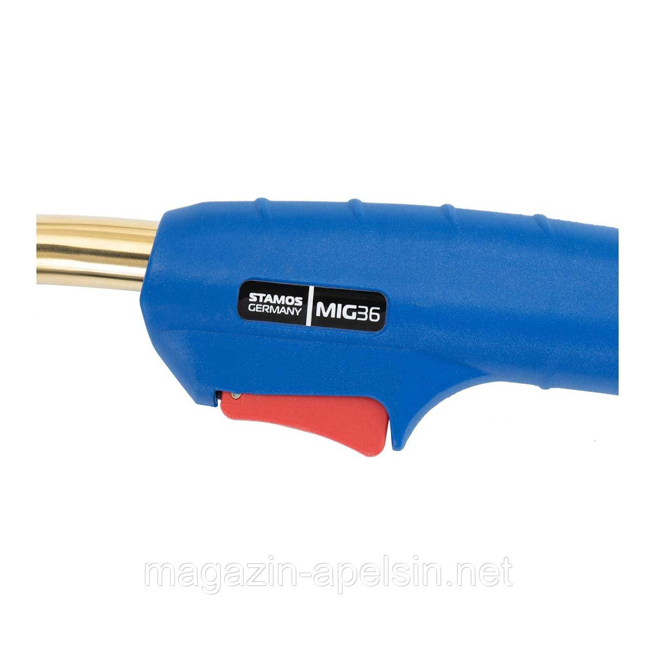 MIG MAG пальник - MIG36 - 3 м x 35 мм² - 340 A CO2 / 300 A MIX - 340 A CO2 / 300 A MIX