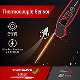 Термометр для м'яса складаний ThermoPro TP19 (-50 °C...+300 °C) у водозахищеному корпусі IP65, фото 8
