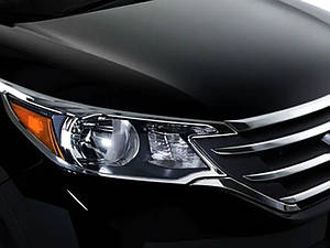 Honda CRV 2012-2017 Накладка на нижню частину решітки (ABS) ARS Накладки на решітку Хонда СРВ