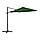 Світлофорна парасолька - Зелена - Кругла - Ø 300 см - Нахиляється та обертається, фото 10