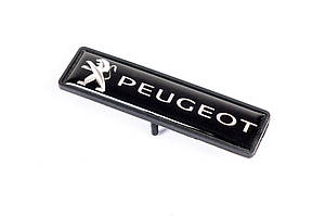 Peugeot Шильдик для килимків (1 шт.)