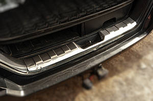 Nissan X-Trail 2007-2010 Накладка на задній поріг (неірж) ARS Накладки на пороги Ніссан Х-Трейл Т31
