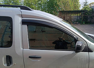 Renault Dokker 2013" рр. Вітровики (2 шт., Sunplex Sport) ARS Дефлектори вікон Рено Докер