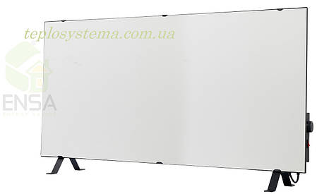 Інфрачервоний керамічний нагрівач — електрична теплова панель ENSA КЕРАМІК CR 1000 TW (білий) Україна, фото 2