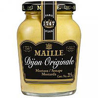 Горчица MAILLE ORIGINAL DIJON MUSTARD215гр. Доставка з США від 14 днів - Оригинал