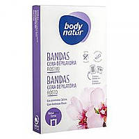 Средство для эпиляции BODY NATUR SENSITIVE SKIN FACIAL STRIPS 12шт. PLUS 2 FREE OF CHARGE Доставка з США від