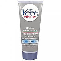 Средство для эпиляции VEET DEPILATING CREAM SENSITIVE SKIN FOR MEN200мл. Доставка з США від 14 днів - Оригинал