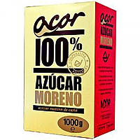 Цукор ACOR AZUCAR MORENO1кг., оригінал. Доставка з США/ЄС протягом 14 днів