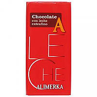 Молочный шоколад ALIMERKA CHOCOLATE WITH LECHE EXTRAFINO150гр. Доставка з США від 14 днів - Оригинал