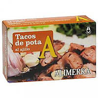 Кальмари ALIMERKA TACOS DE POTA MARINERAбрутто(111гр.) нетто(72гр.), оригінал. Доставка від 14 днів