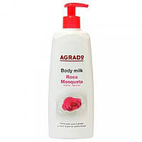 Молоко для тіла AGRADO BODY MILK ROSA MOSQUETA400мл., оригінал. Доставка з США/ЄС протягом 14 днів