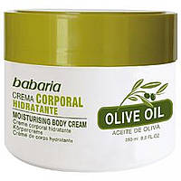 Молоко для тіла BABARIA OLIVE OIL BODY CREAM 250мл., оригінал. Доставка з США/ЄС протягом 14 днів