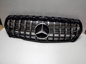 Решітка радіатора Mercedes CLA-class C117 стиль Panamericana