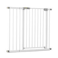 Hauck Open N Stop KD Pressure Fit Baby & Pet Safety Gate з подовжувачем 8 дюймів, вміщує 27,8-29,75 дюймів широкий домашній дверни