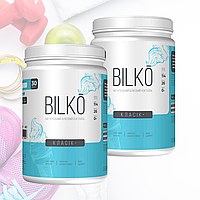 Протеїновий коктейль (90% білка) для схуднення (60 порцій - дві банки) Bilko КЛАСІК (молоко), Poland
