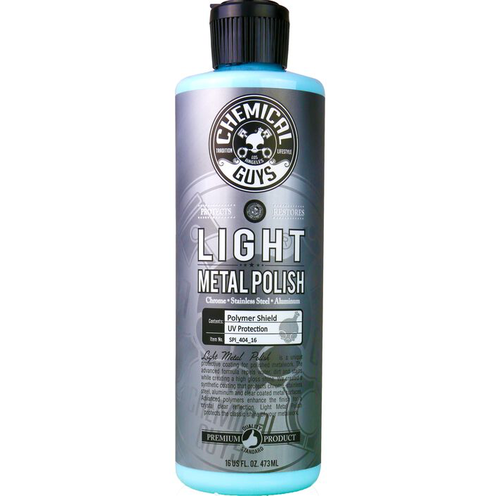 Поліроль неабразивна для металу та хрому Chemical Guys Light Metal Polish, 473 мл, фото 1
