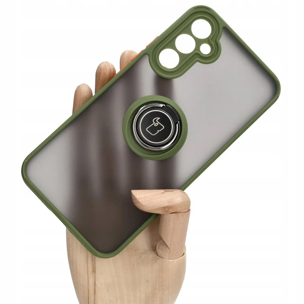 Чохол бампер GKK LikGus Magnetic Ring з підставкою для Samsung Galaxy A34 5G (2023) A346 Olive