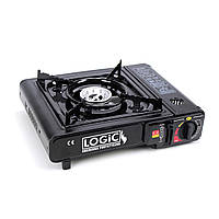 Плита газовая туристическая с пьезоподжигом под газовые баллоны Logic FIELD GAS COOKER, 2200 Вт