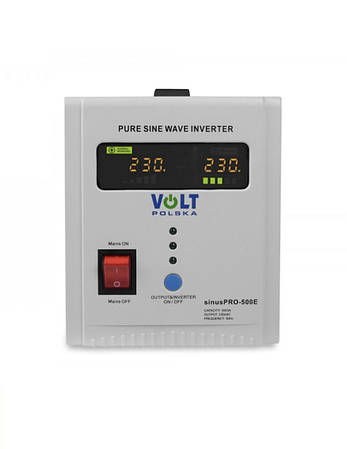 Джерело безперебійного живлення Volt Polska SINUS PRO 500 E 12V, фото 1