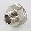 Перехідник нарізний латунний Valtec DN 1/2"x1/4" внутрішній-зовнішній (Італія) VTr.592.N.0402, фото 10