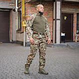 Штани тактичні 8 кишень військові ЗСУ Grifon мультикам (Shark Soft shell), фото 4
