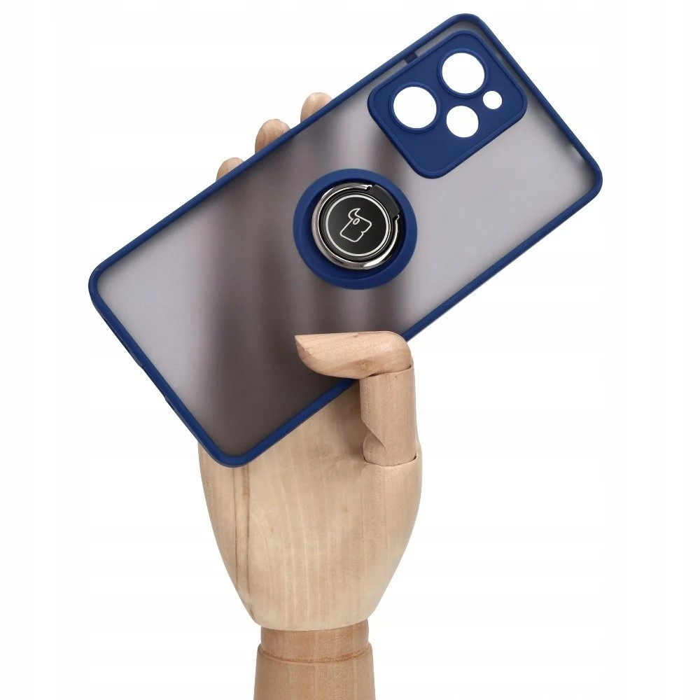 Протиударний чохол GKK LikGus Magnetic Ring з підставкою для Xiaomi Poco X5 Pro 5G Blue