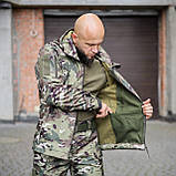 Тактична куртка (Grifon Tactical) мультикам софтшел, фото 7