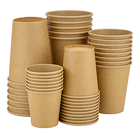 Крафт стакани одношарові