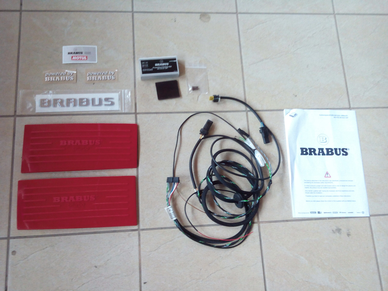 Комплект збільшення потужності Brabus B63-620 для Mercedes G63 AMG W463