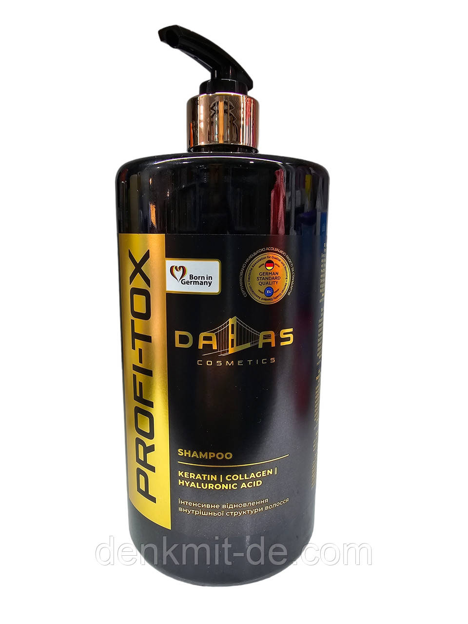 Шампунь з дозатором Dalas Profi-tox з кератином 1 л.