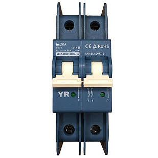 Автоматичний вимикач YRO-20DC