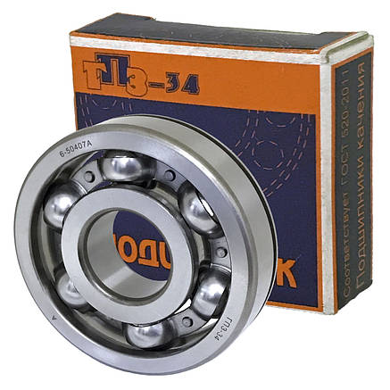 Підшипник 6-50407А (6407 N/P6) ГПЗ-34 розміри 35*100*25, фото 1