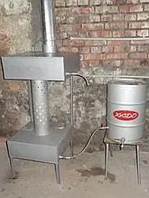 Пічка-теплушка ПМ-1 (5-10 кВт)