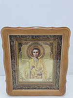 Икона Святой Пантелеймон - покровитель врачей, моряков и военных.