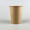 Крафт стакани 250 мл паперові одноразові для гарячих напоїв 50шт/уп - 2