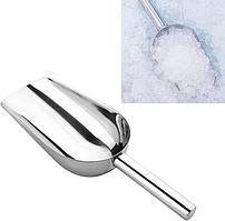 Совок лопатка для сипучих продуктів з нержавіючої сталі 19 см