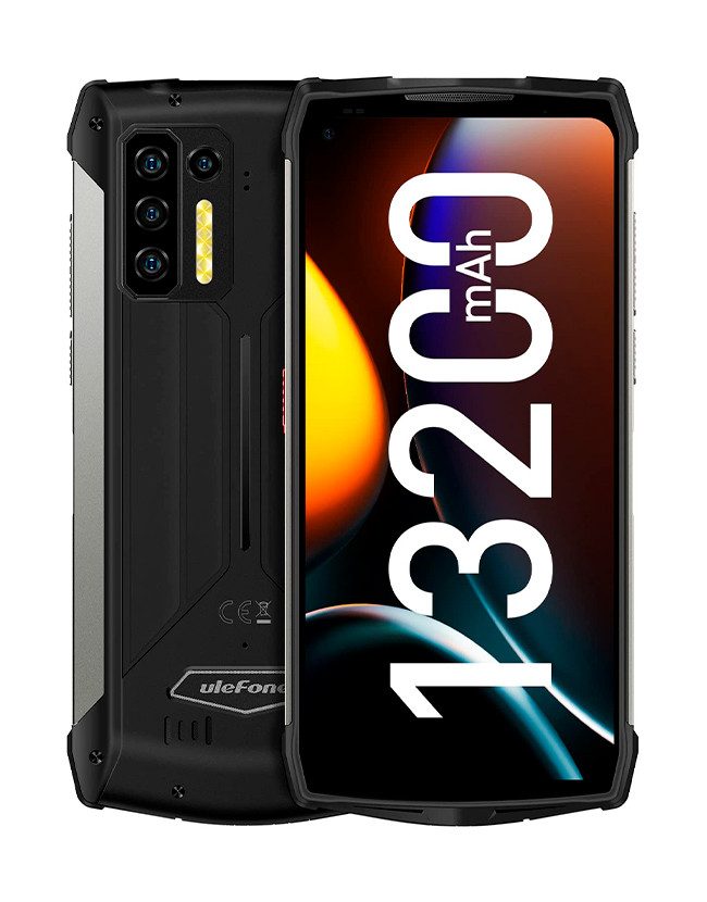 Защищенный Смартфон Ulefone Power Armor 13 8/256GB Black 13200mAh ...