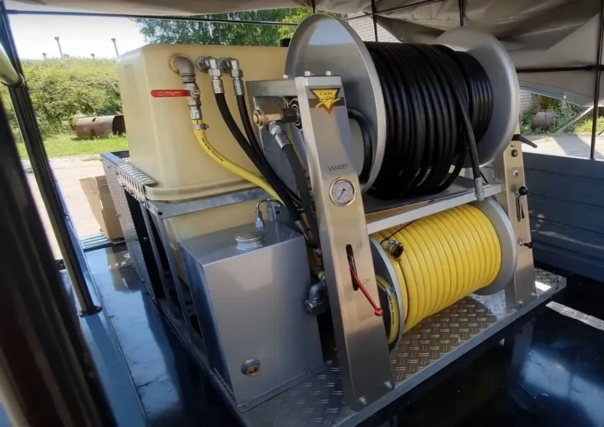 Машина для гідродинамічного прочищення труб Hawk 55-200, фото 1