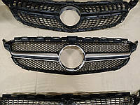 Решетка радиатора Mercedes C-class W205 стиль Avantgarde