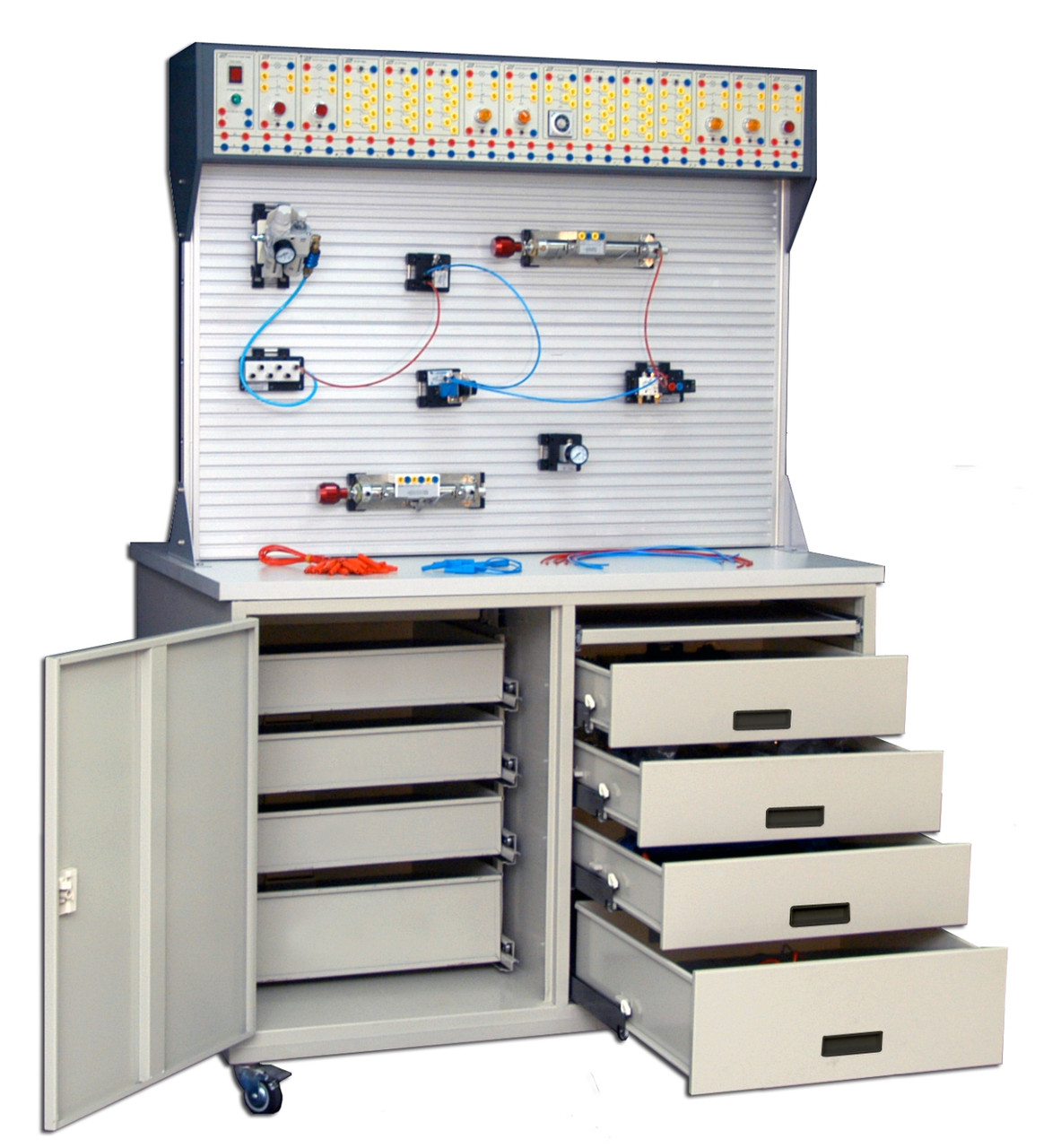 Стенд лабораторний "Навчальна пневматична система" PS-1000