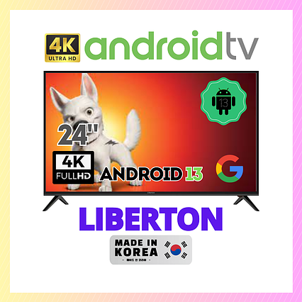 Телевізор Liberton 24" Smart-TV/Full HD/DVB-T2/USB
